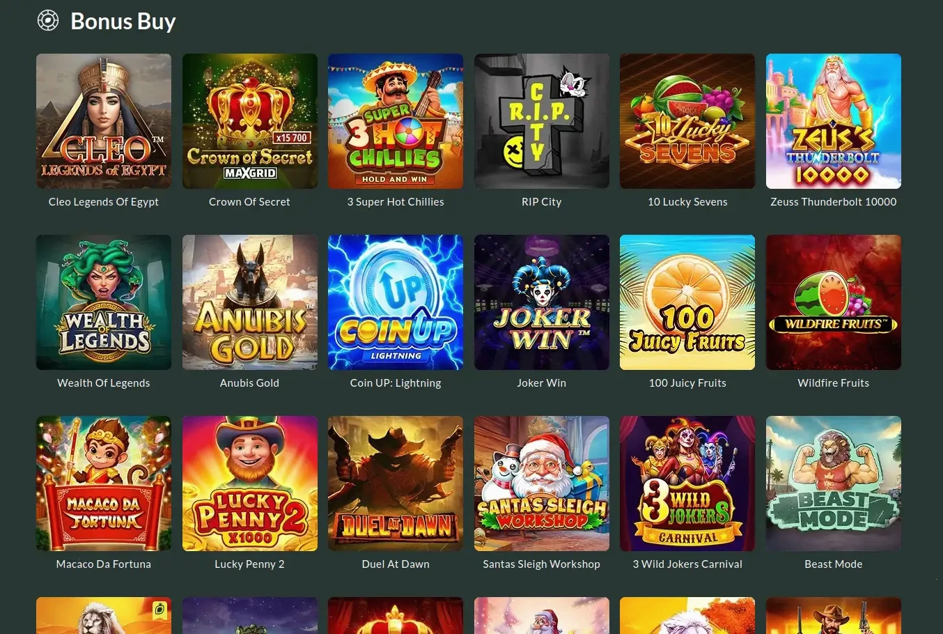 Million Casino giochi online e slot popolari
